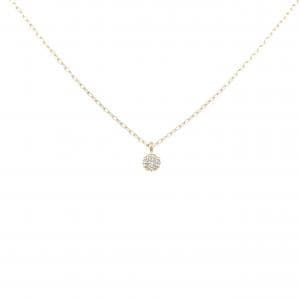 アガット ダイヤモンド ネックレス 0.05CT
