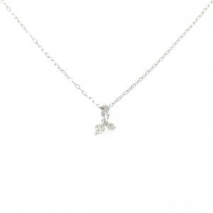 K18WG ダイヤモンド ネックレス 0.05CT