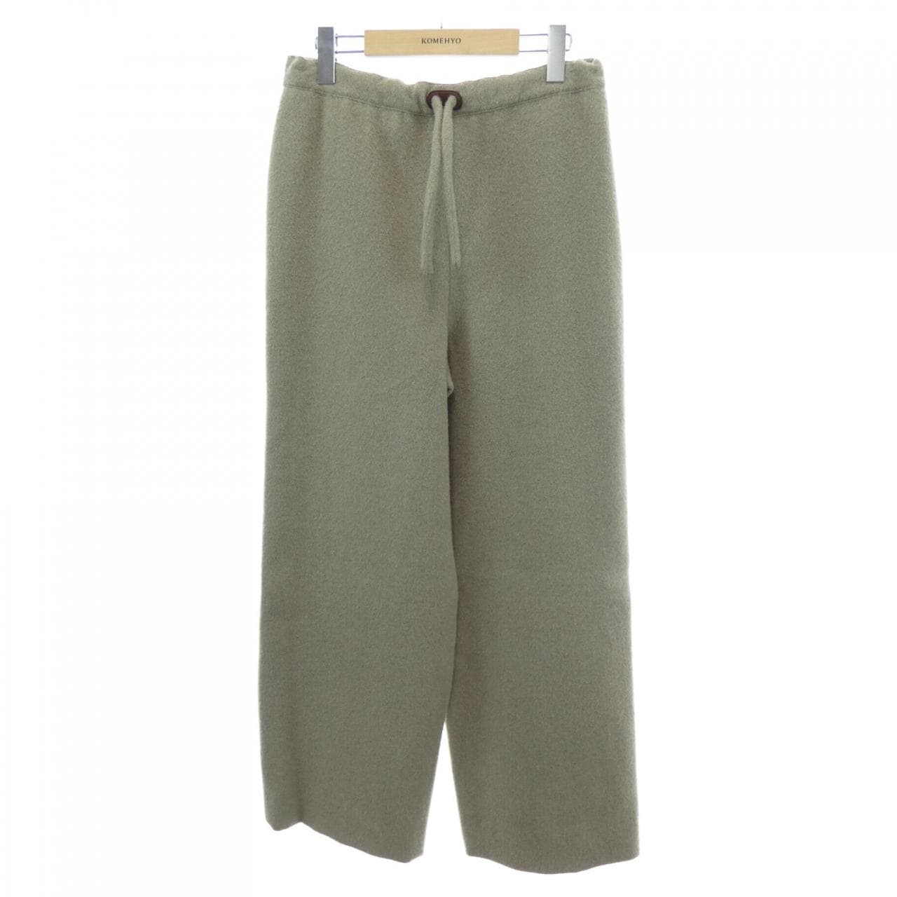 【ヴィンテージ】エルメス HERMES Hボタン サイドジップ パンツ