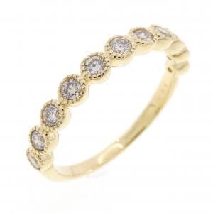 K18YG ダイヤモンド リング 0.31CT