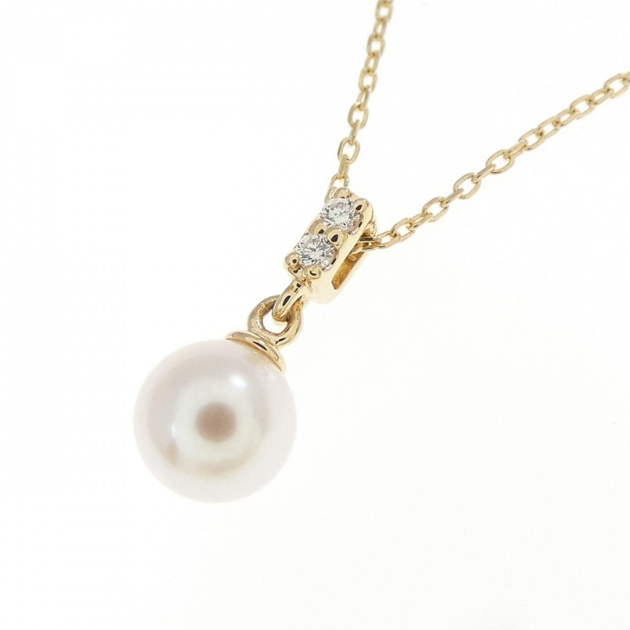 K18YG アコヤパール ネックレス 4.7mm