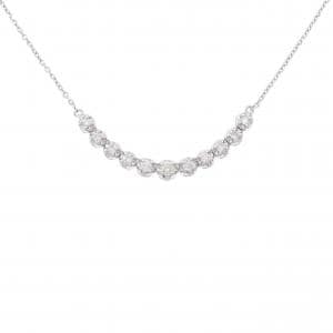 K18WG ダイヤモンド ネックレス 0.20CT
