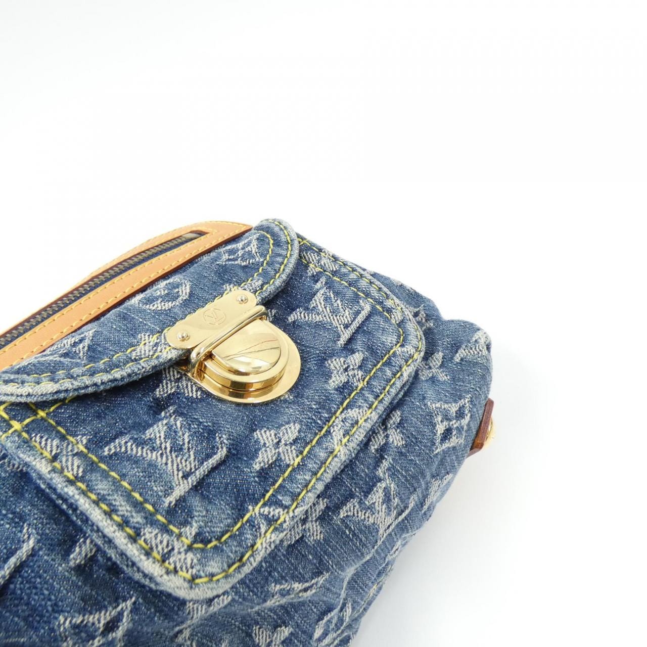 LOUIS VUITTON Monogram Denim Baggy PM M95049 單肩包