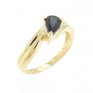 K18YG サファイヤ リング 0.60CT