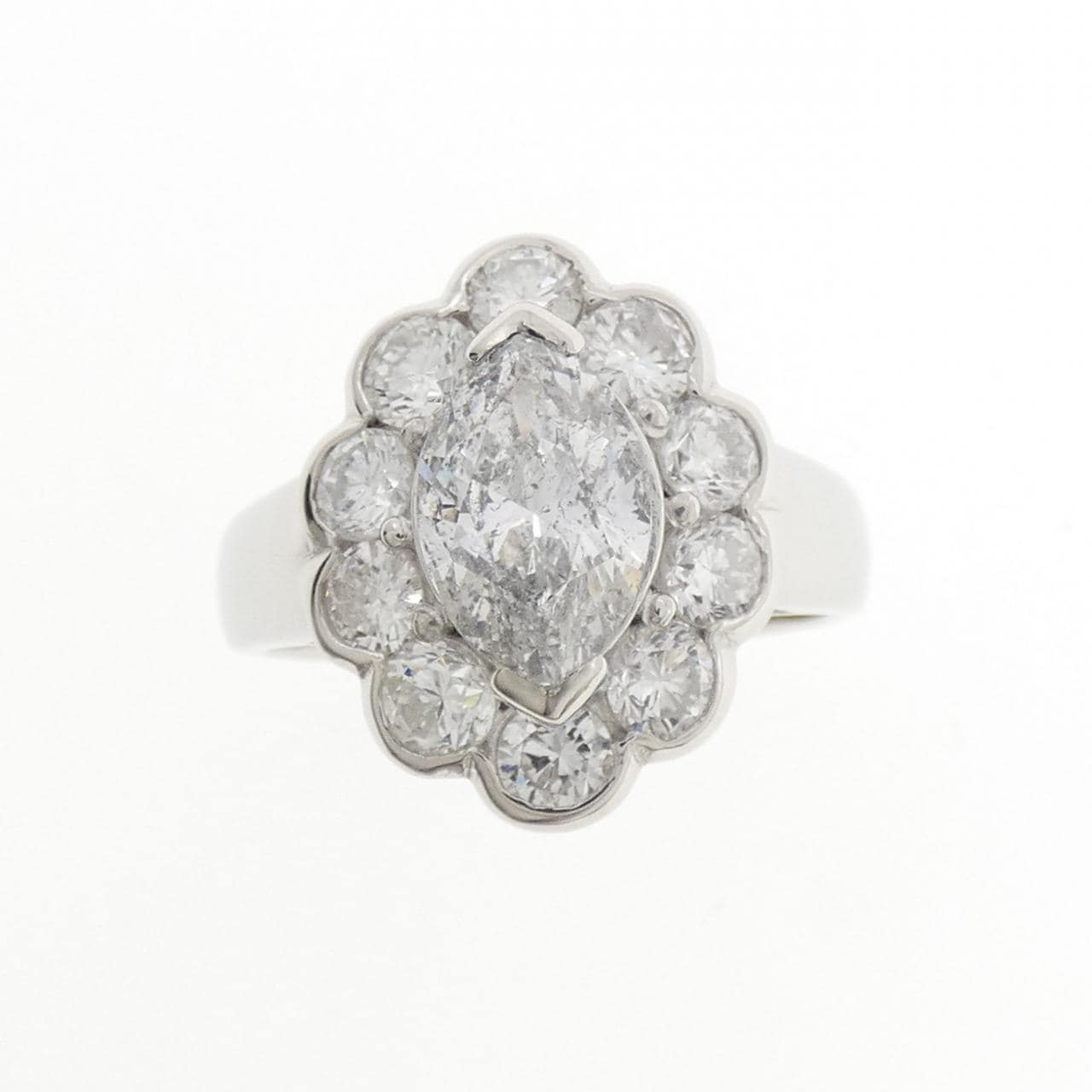 PT900 ダイヤモンド リング 1.22CT
