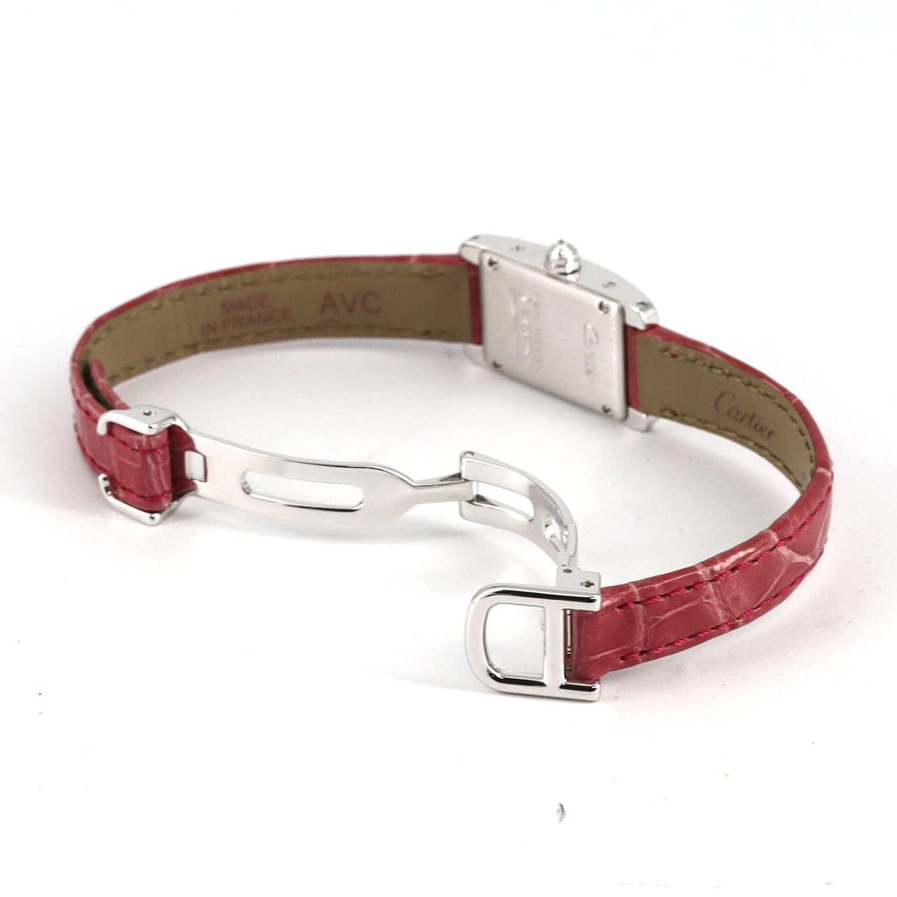 カルティエ ミニタンクアメリカン WG/D WB710015 WG クォーツ