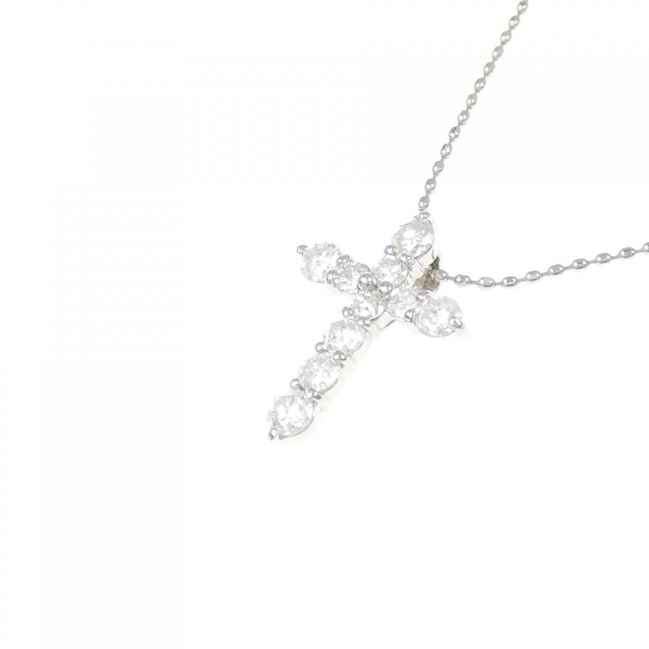 PT900/PT850 十字钻石项链 0.50CT