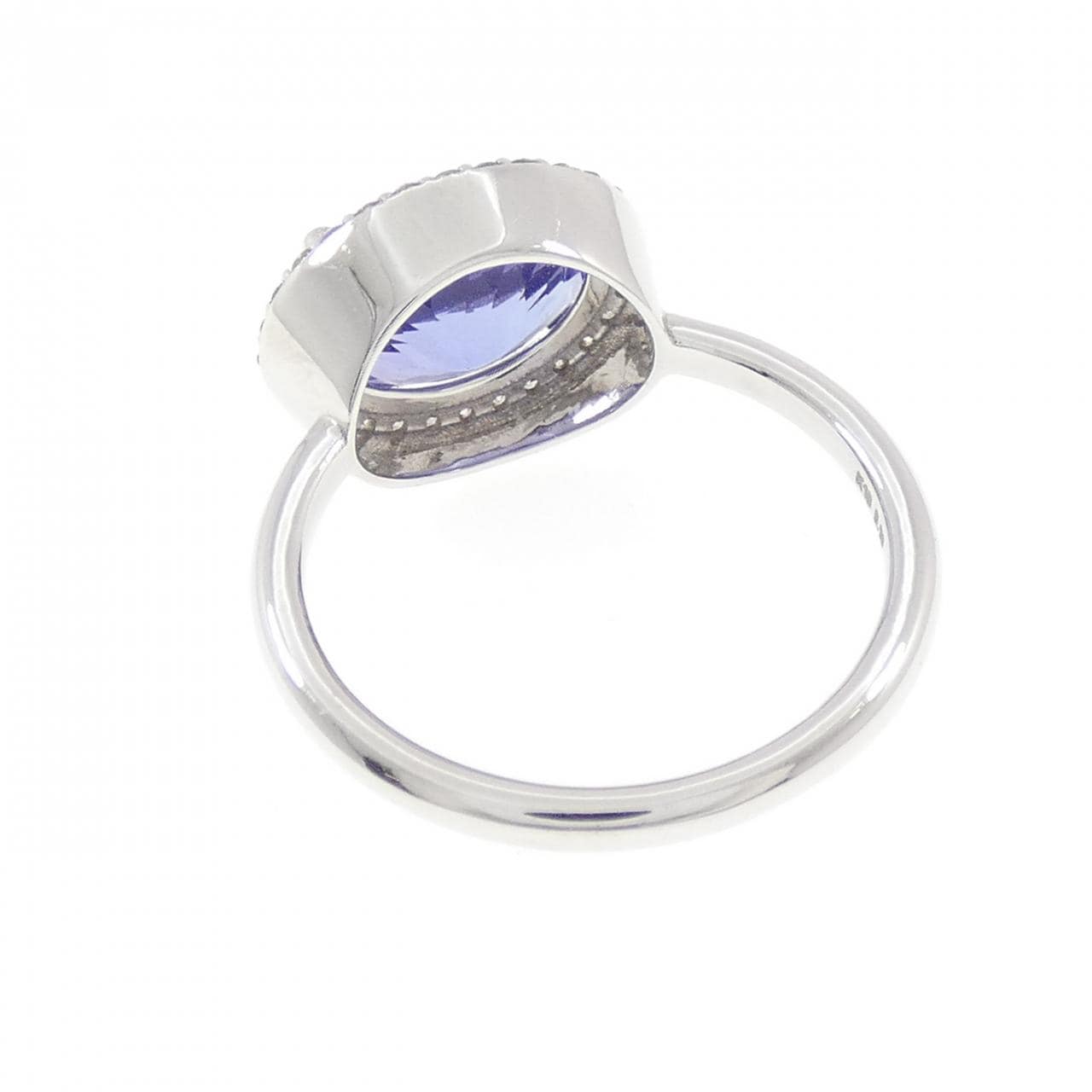 【新品】K18WG タンザナイト リング