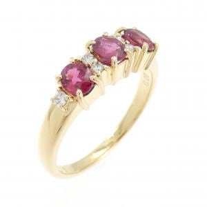タサキ ルビー リング 0.83CT