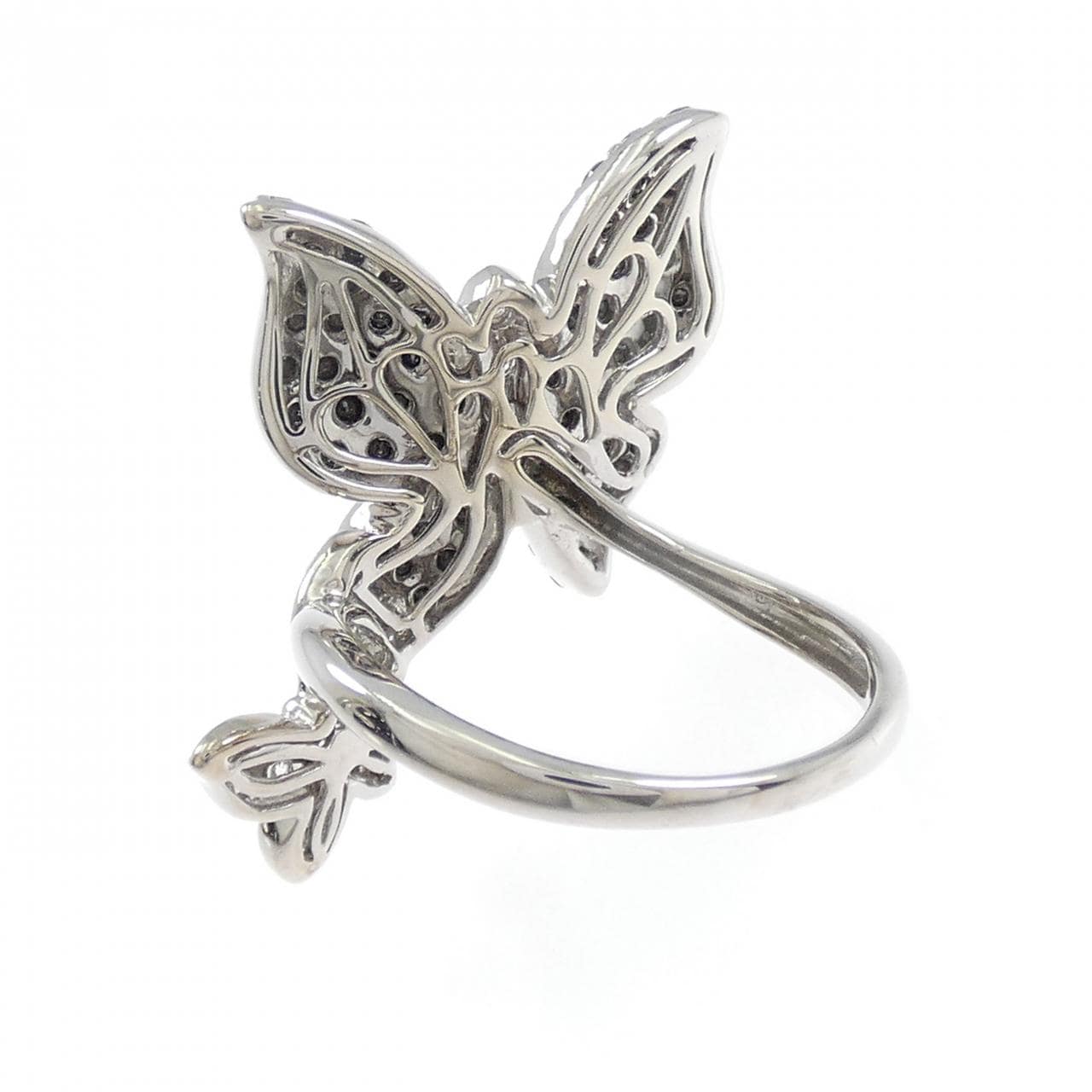 K18WG/K18BG ダイヤモンド リング 1.75CT