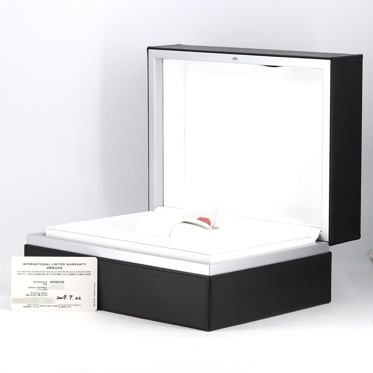 【ノーメンテナンス特価】IWC ダ･ヴィンチパーペチュアルカレンダークロノグラフ IW392103 SS 自動巻