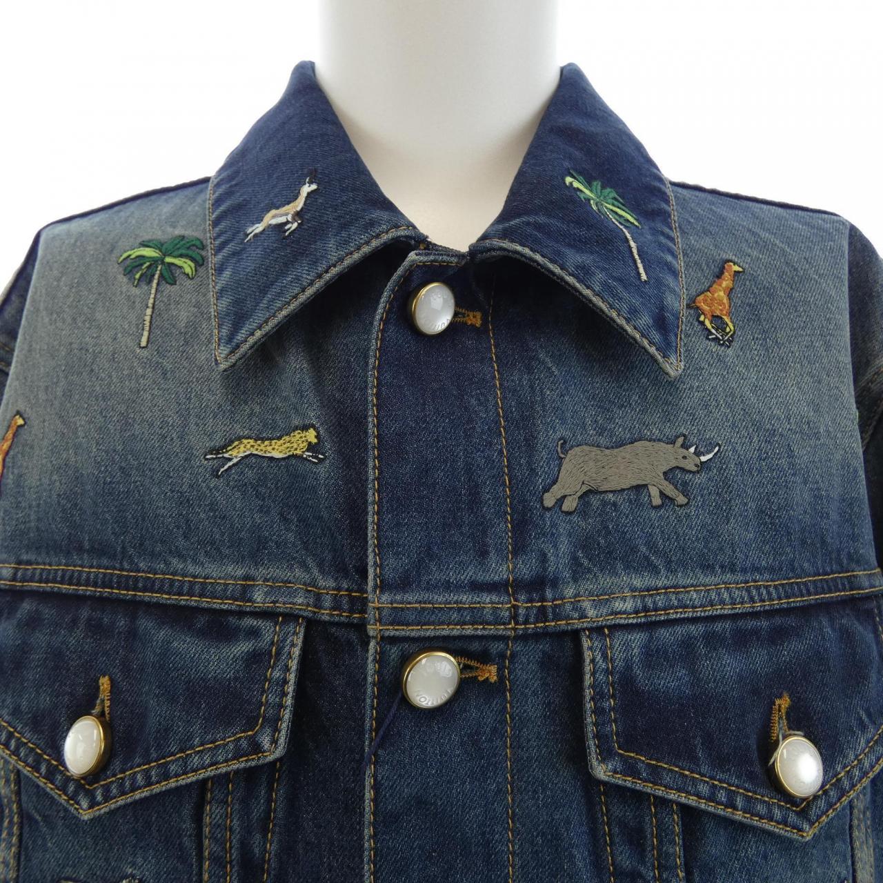 ルイヴィトン LOUIS VUITTON ザ･ダージリン リミテッド エンブロイダリー デニム HUA92WXY3 デニムジャケット