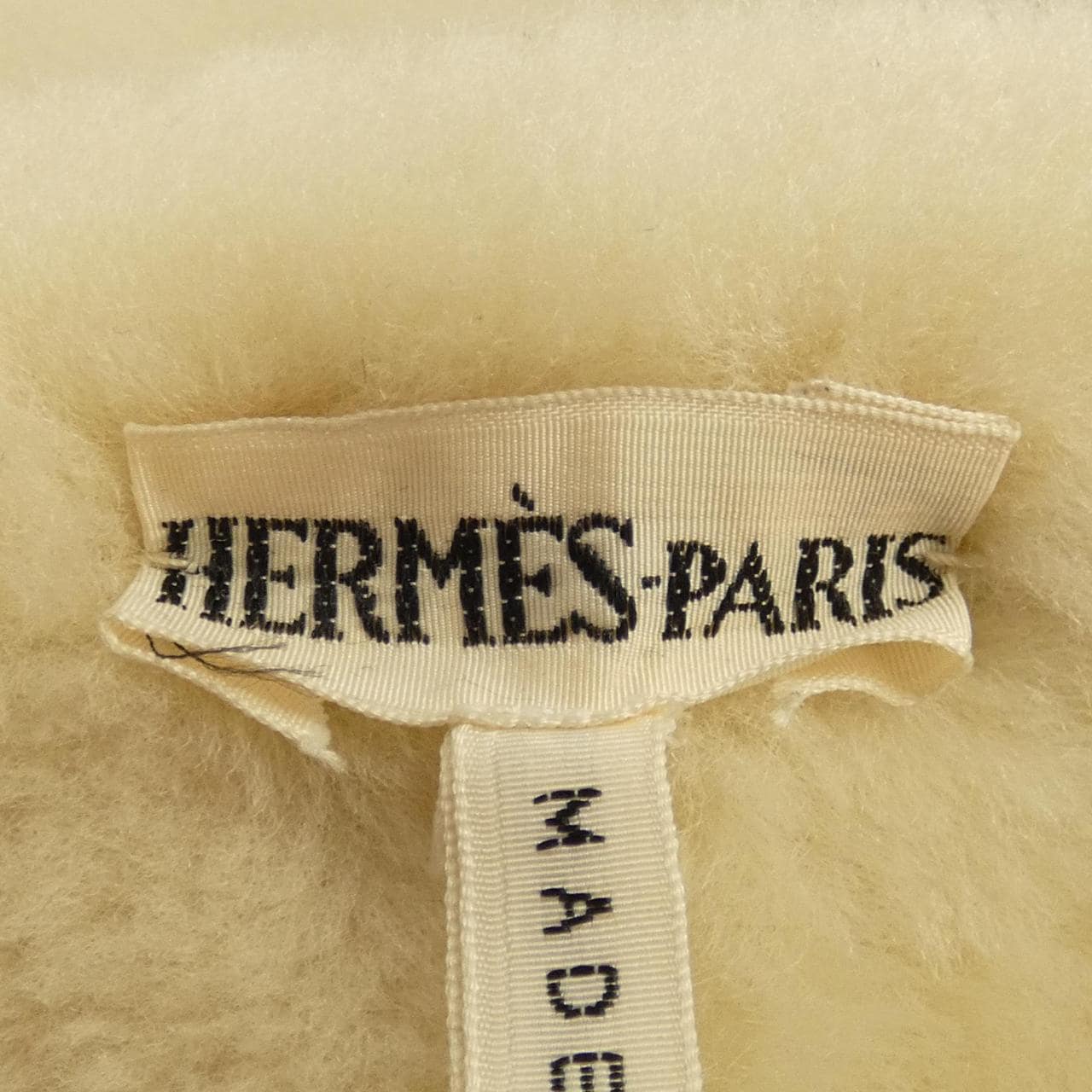[vintage] HERMES羊毛皮夹克