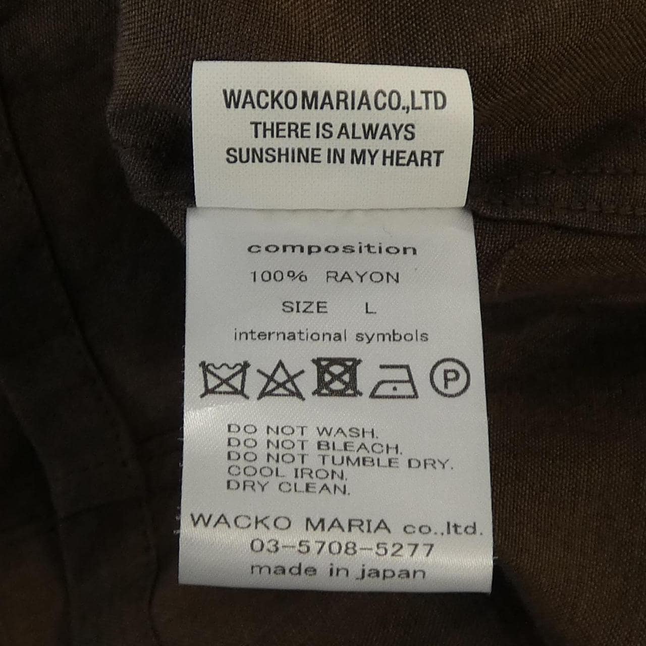ワコマリア WACKO MARIA シャツ