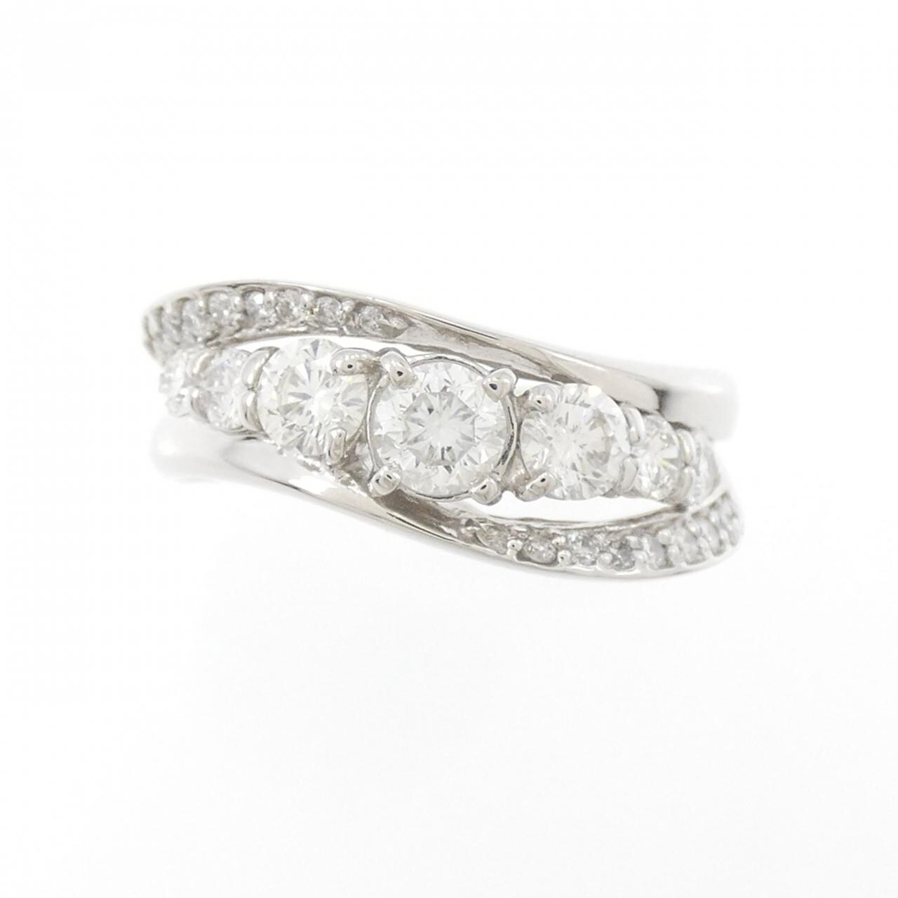 PT ダイヤモンド リング 0.80CT