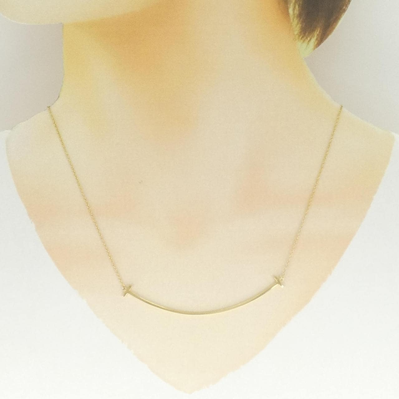 ティファニー Tスマイル ラージ ネックレス