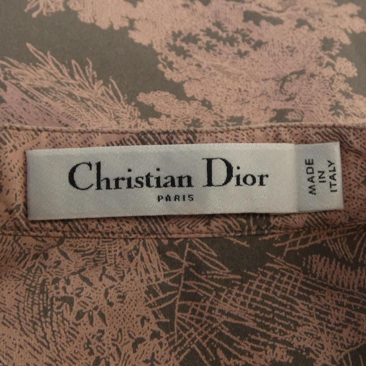 クリスチャンディオール CHRISTIAN DIOR 341B42A3875 S／Sシャツ