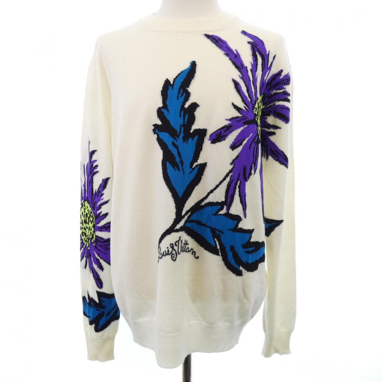 ルイヴィトン LOUIS VUITTON シスルインターシャプルオーバー HON89WX87 ニット