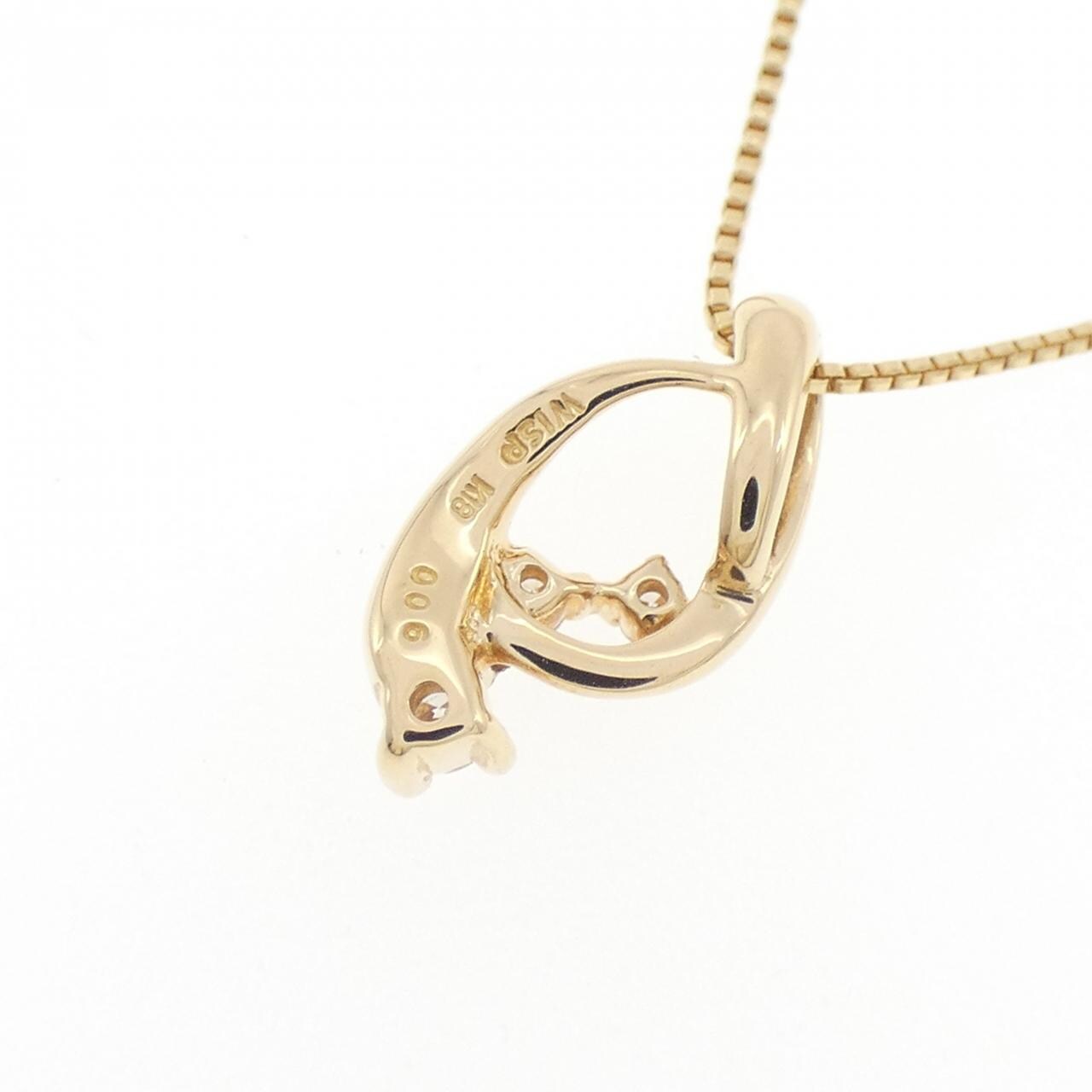 WISP ダイヤモンド ネックレス 0.06CT
