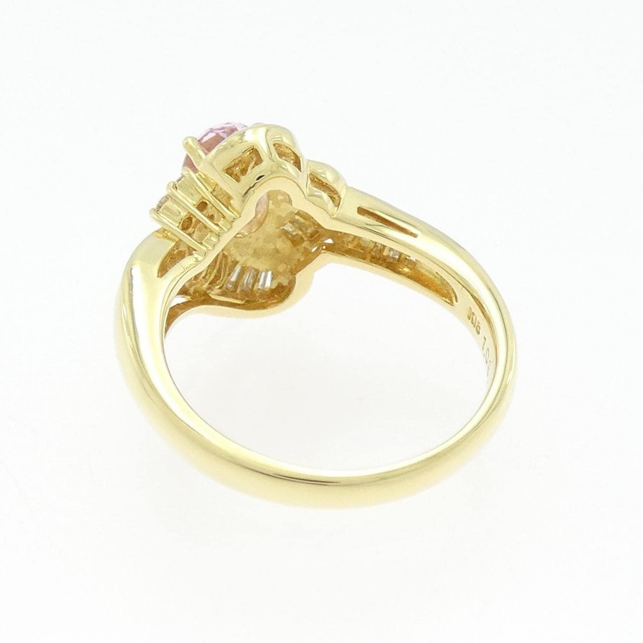 K18YG サファイヤ リング 1.083CT