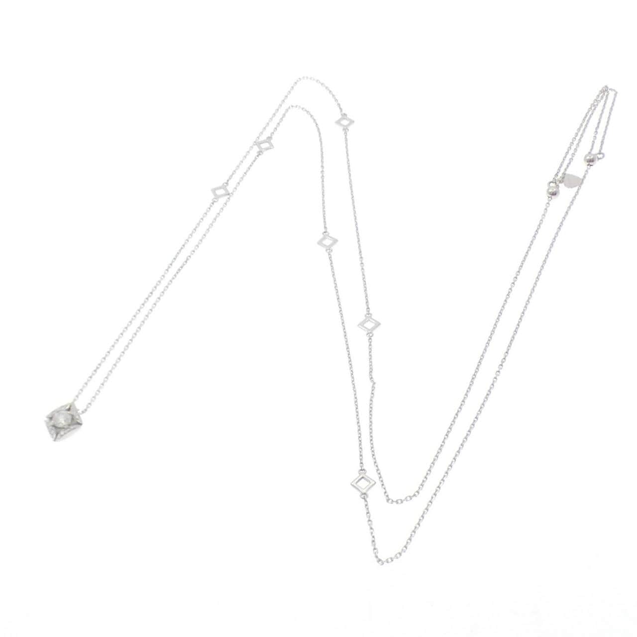 フォーエバー　マーク エターナル ロング ネックレス 0.18CT