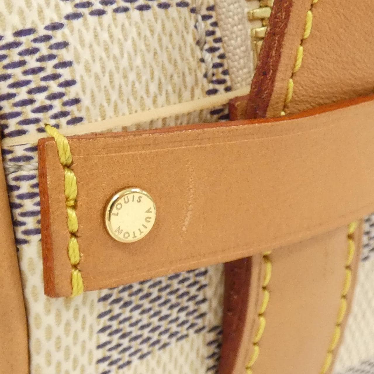 LOUIS VUITTON Damier Azur Boite Chapeau Souple PM N40333 單肩包