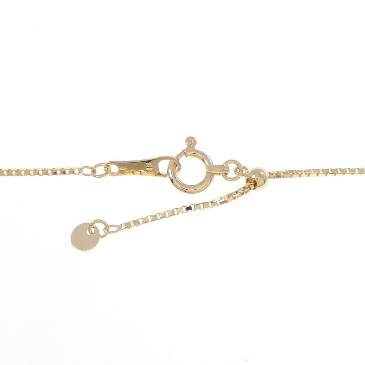 K18YG サファイヤ ネックレス 0.70CT