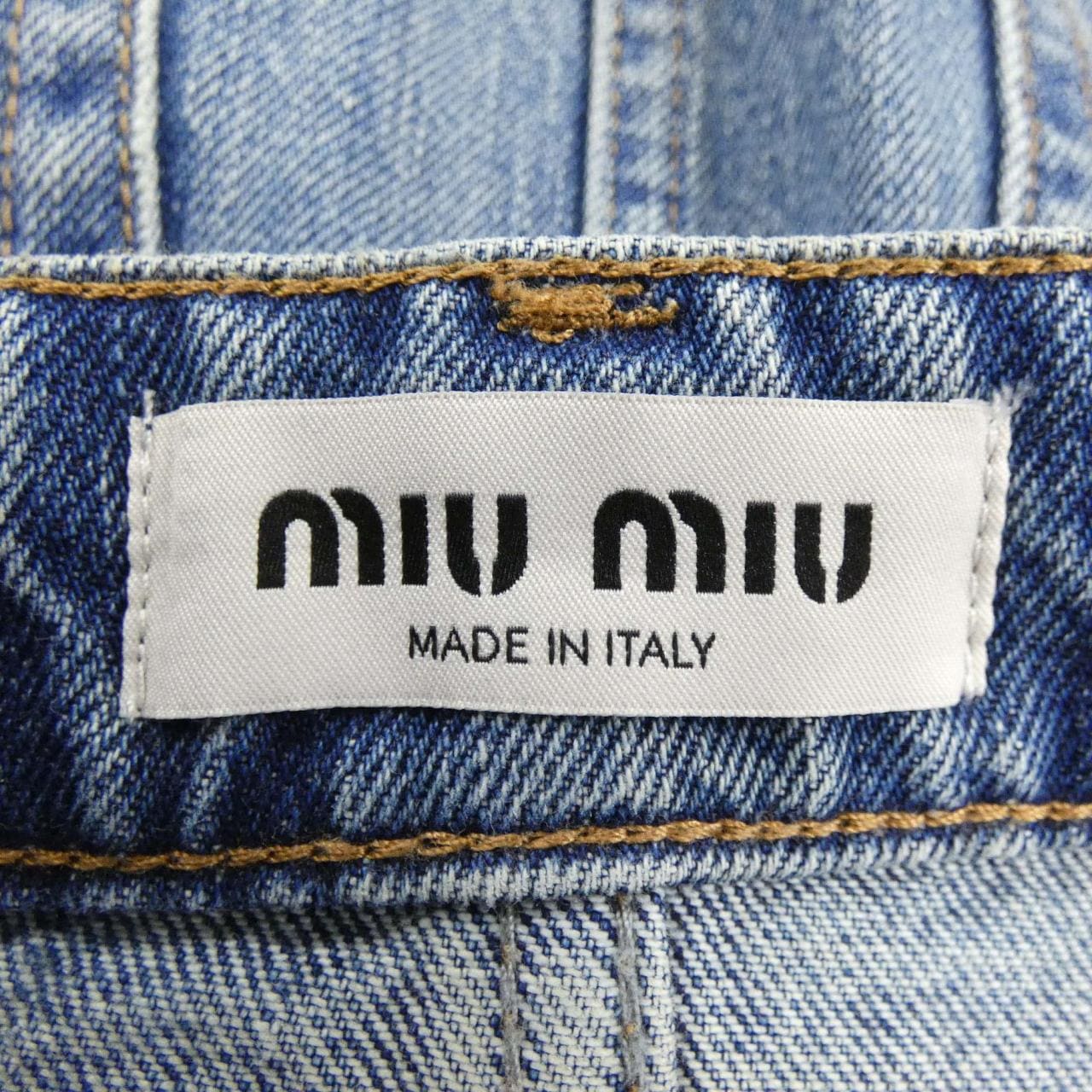 ミュウミュウ MIU MIU GWD337 S000 16T1 スカート