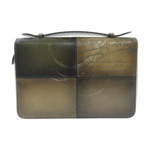 ベルルッティ Berluti イタウバワイドスクリットレザーロング WALLET