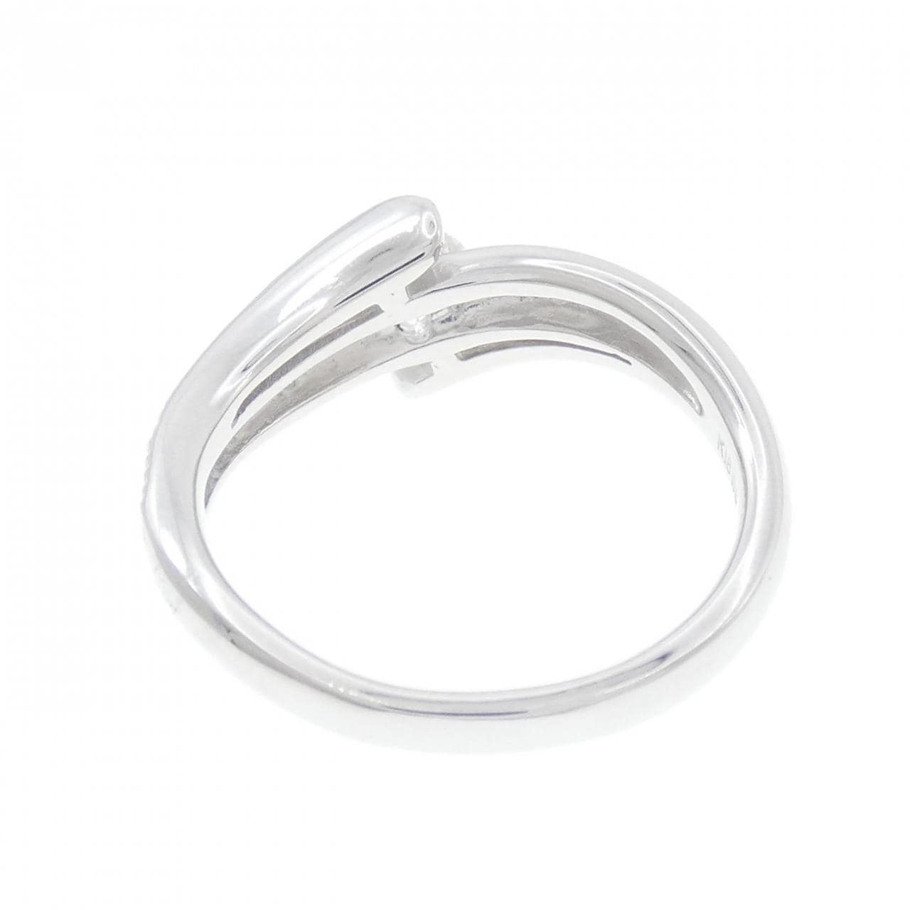 K18WG ダイヤモンド リング 0.514CT