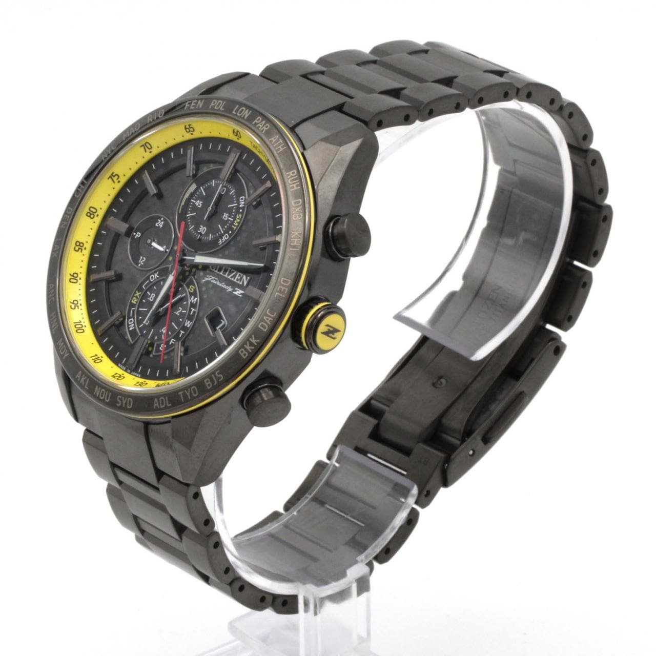 シチズン アテッサ･日産フェアレディZ 電波時計 H804-T027679/AT8185-89E TI ソーラークォーツ