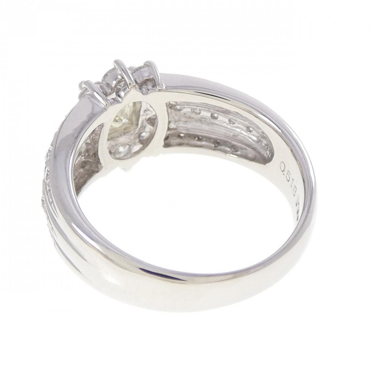 PT900 ダイヤモンド リング 0.518CT
