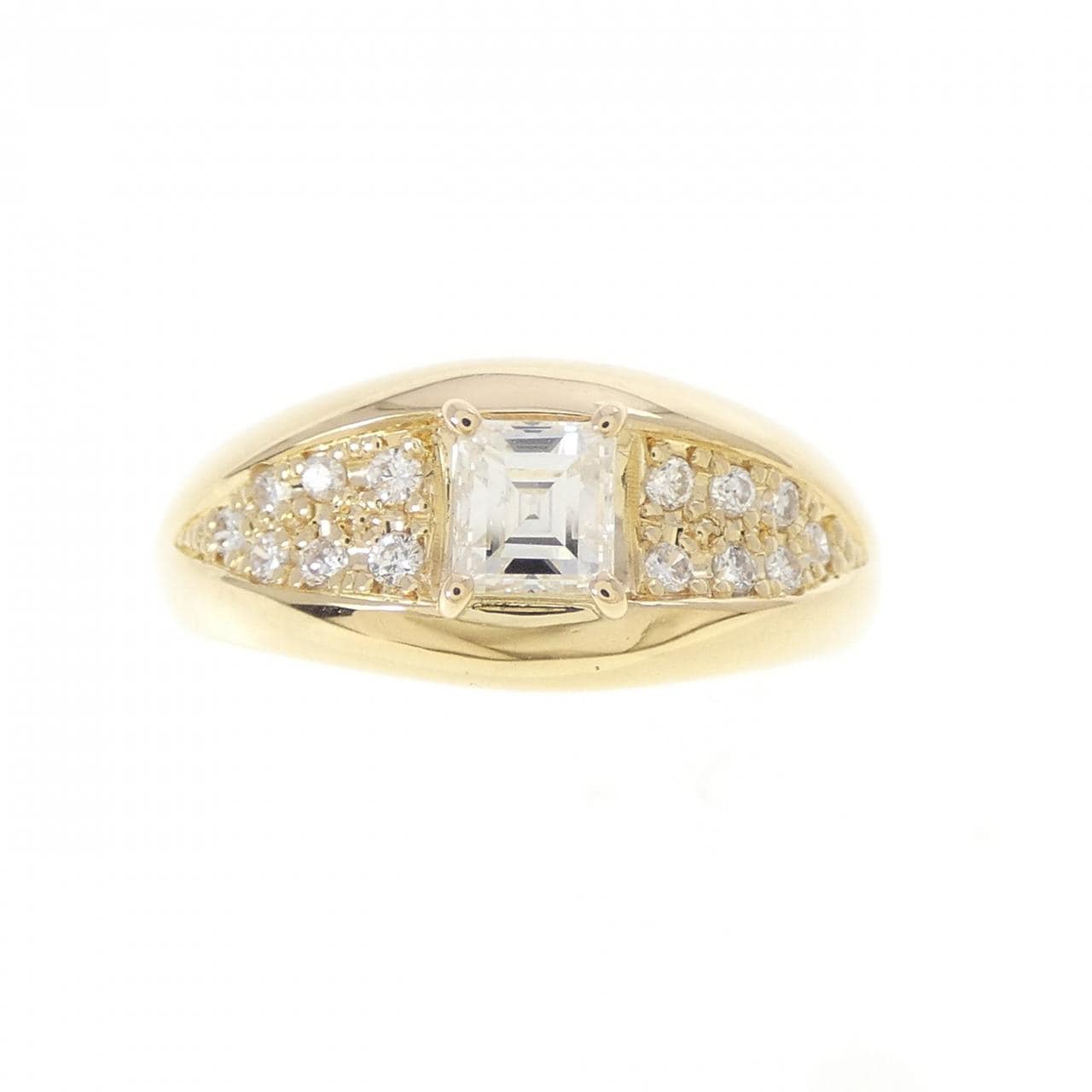 K18YG ダイヤモンド リング 0.29CT