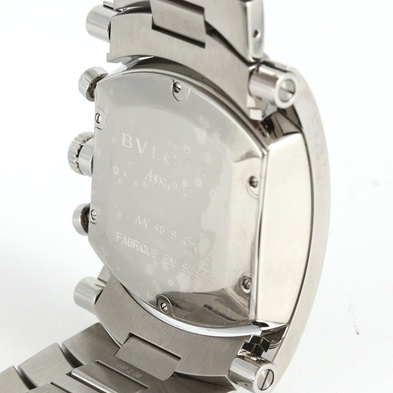 ブルガリ アショーマクロノグラフ AA48SCH/AA48BSSDCH/AT SS 自動巻