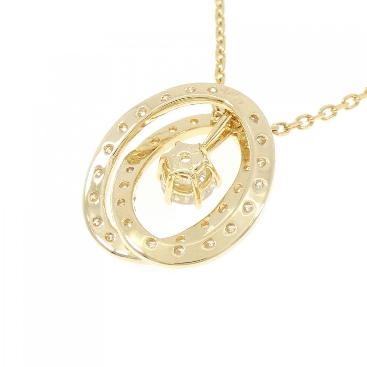 K18YG 2WAY ダイヤモンド ネックレス 0.56CT