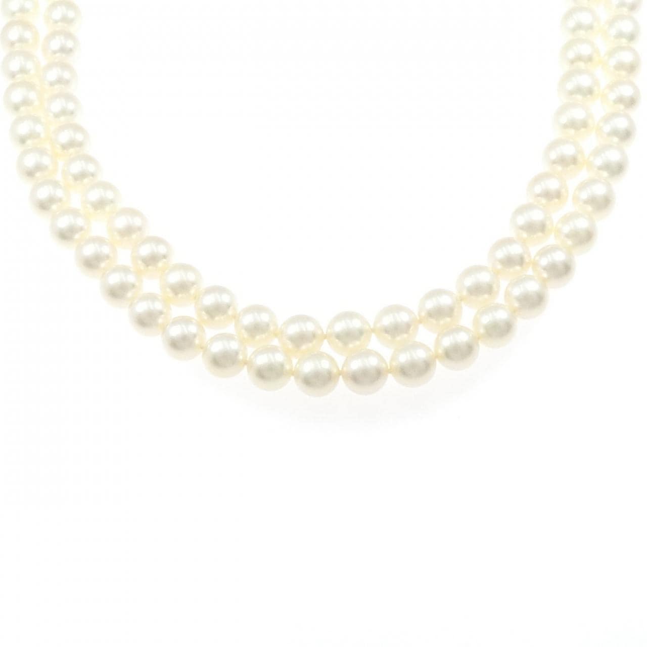 シルバークラスプ アコヤパール ネックレス 8-8.5mm