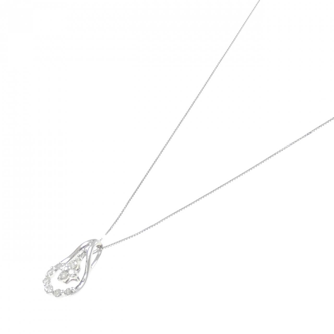 PT ダイヤモンド ネックレス 0.30CT