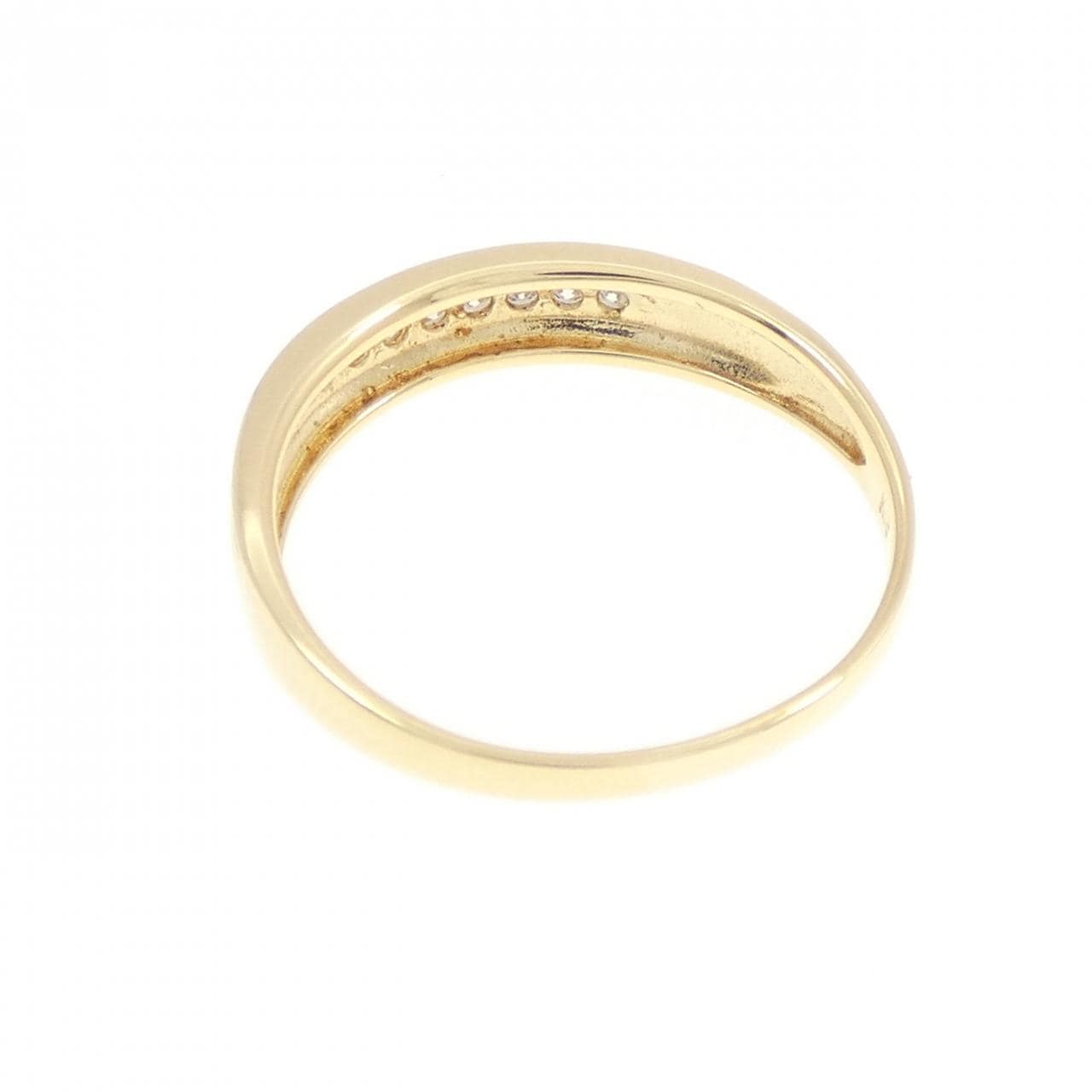 K18YG ダイヤモンド リング 0.18CT