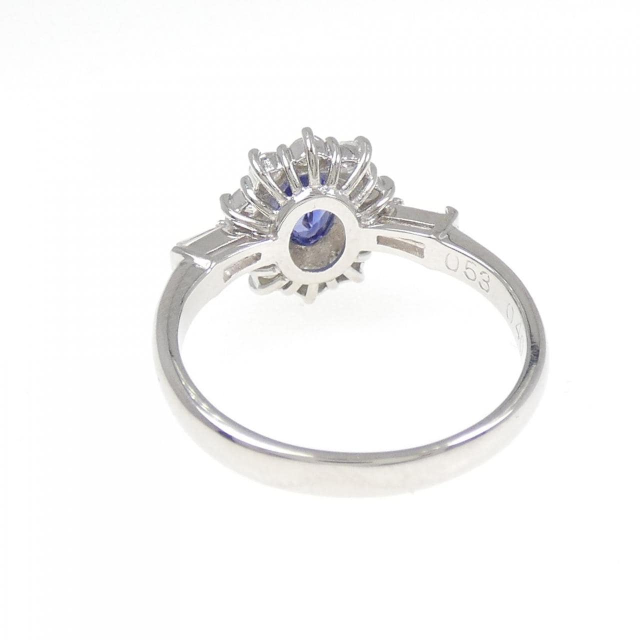 PT900 サファイヤ リング 0.53CT
