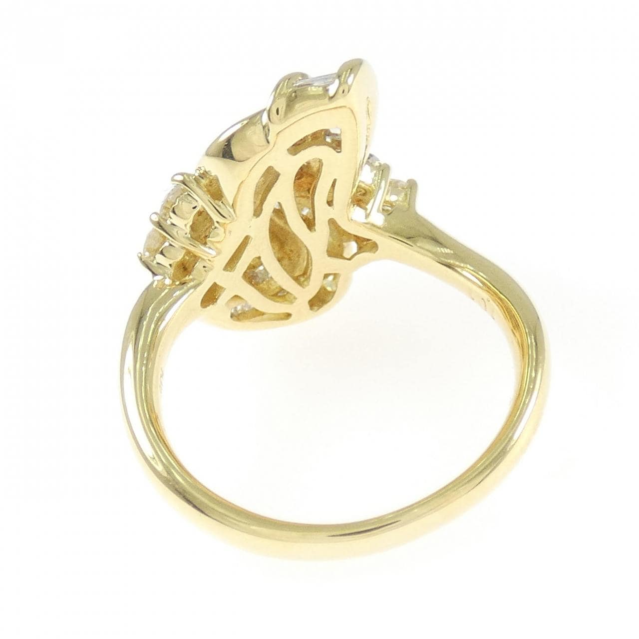 K18YG ダイヤモンド リング 1.01CT