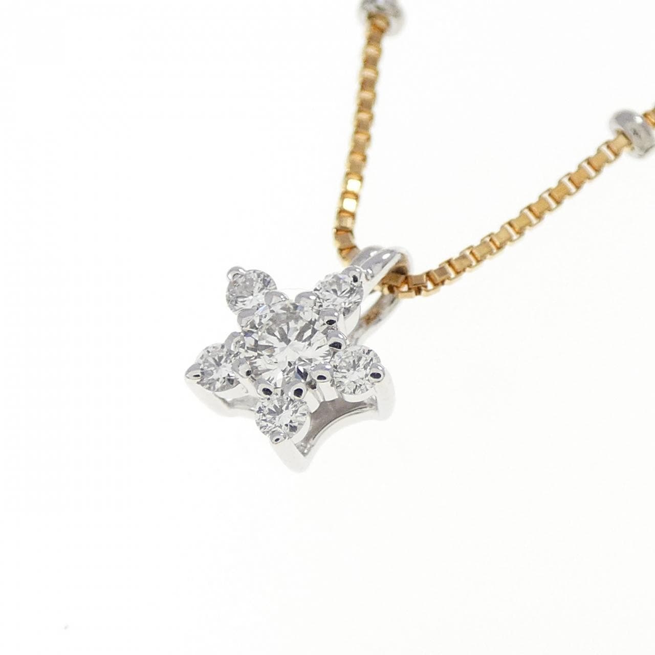 タサキ ダイヤモンド ネックレス 0.11CT