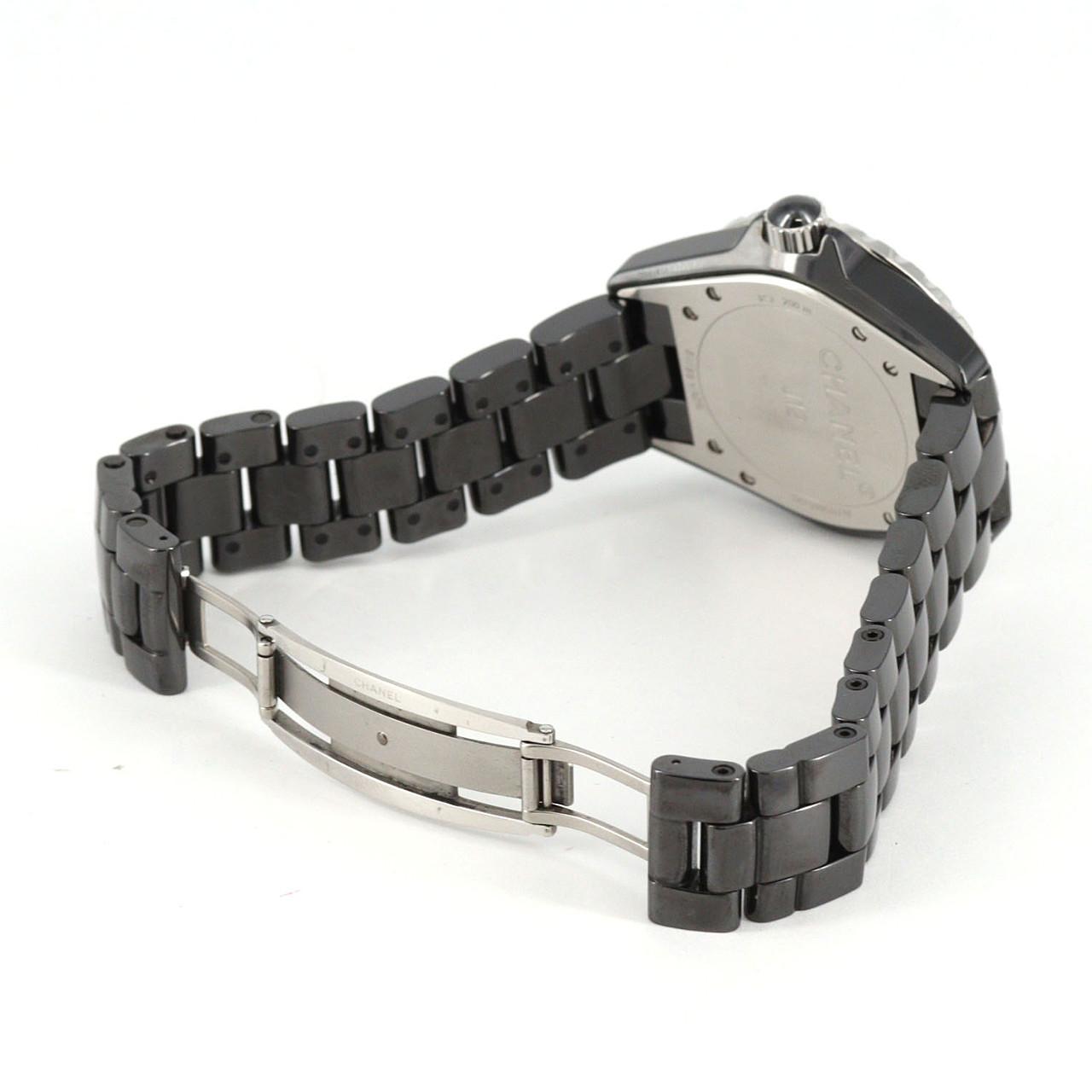 【ノーメンテナンス還元価格】シャネル J12 38mmセラミック･12P H1626 セラミック 自動巻