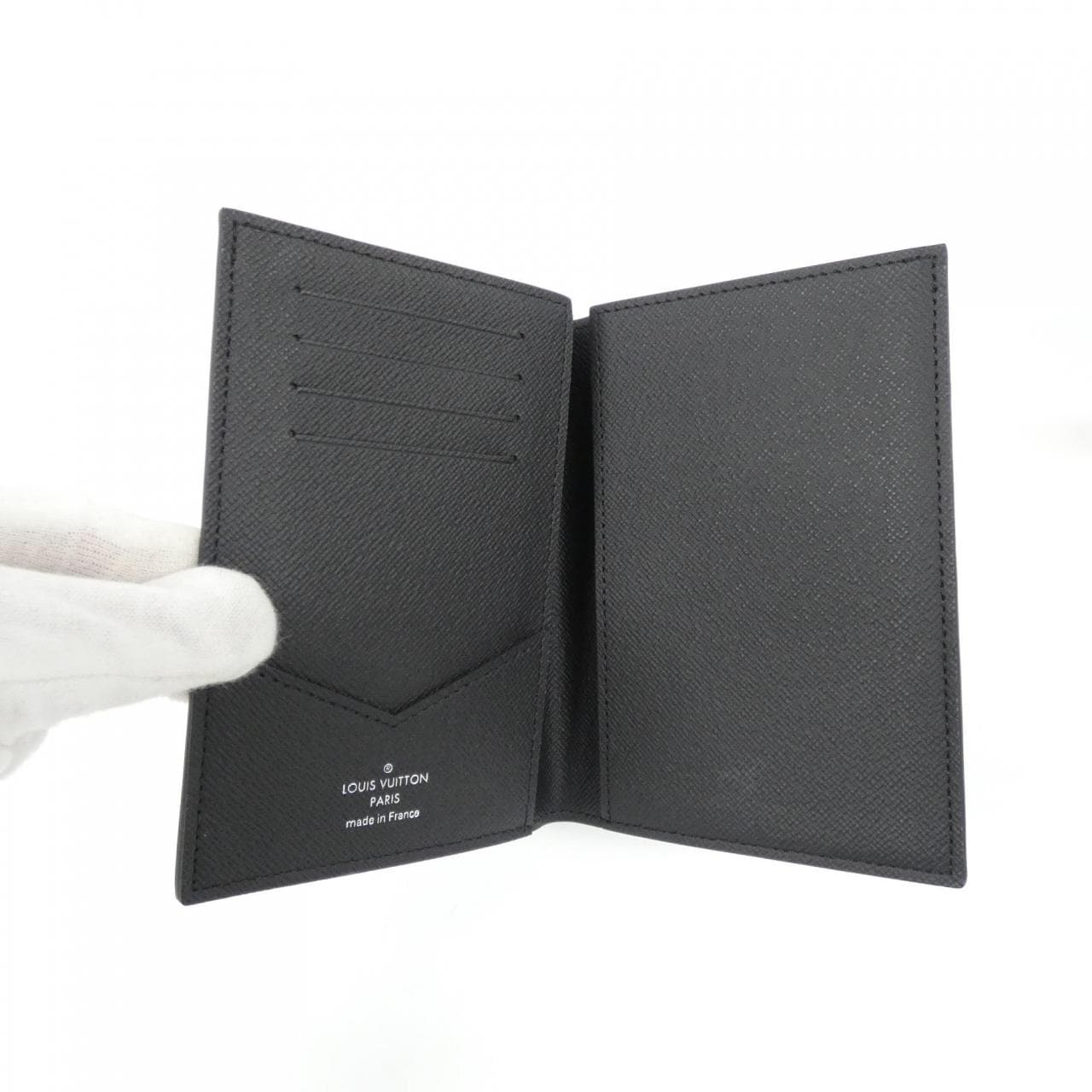 ルイヴィトン モノグラム エクリプス クーヴェルテュール パスポール M64501 パスポートカバー