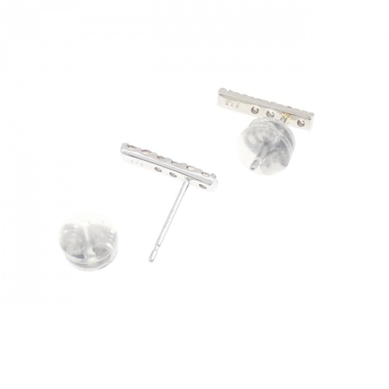 PT900 ダイヤモンド ピアス 0.24CT