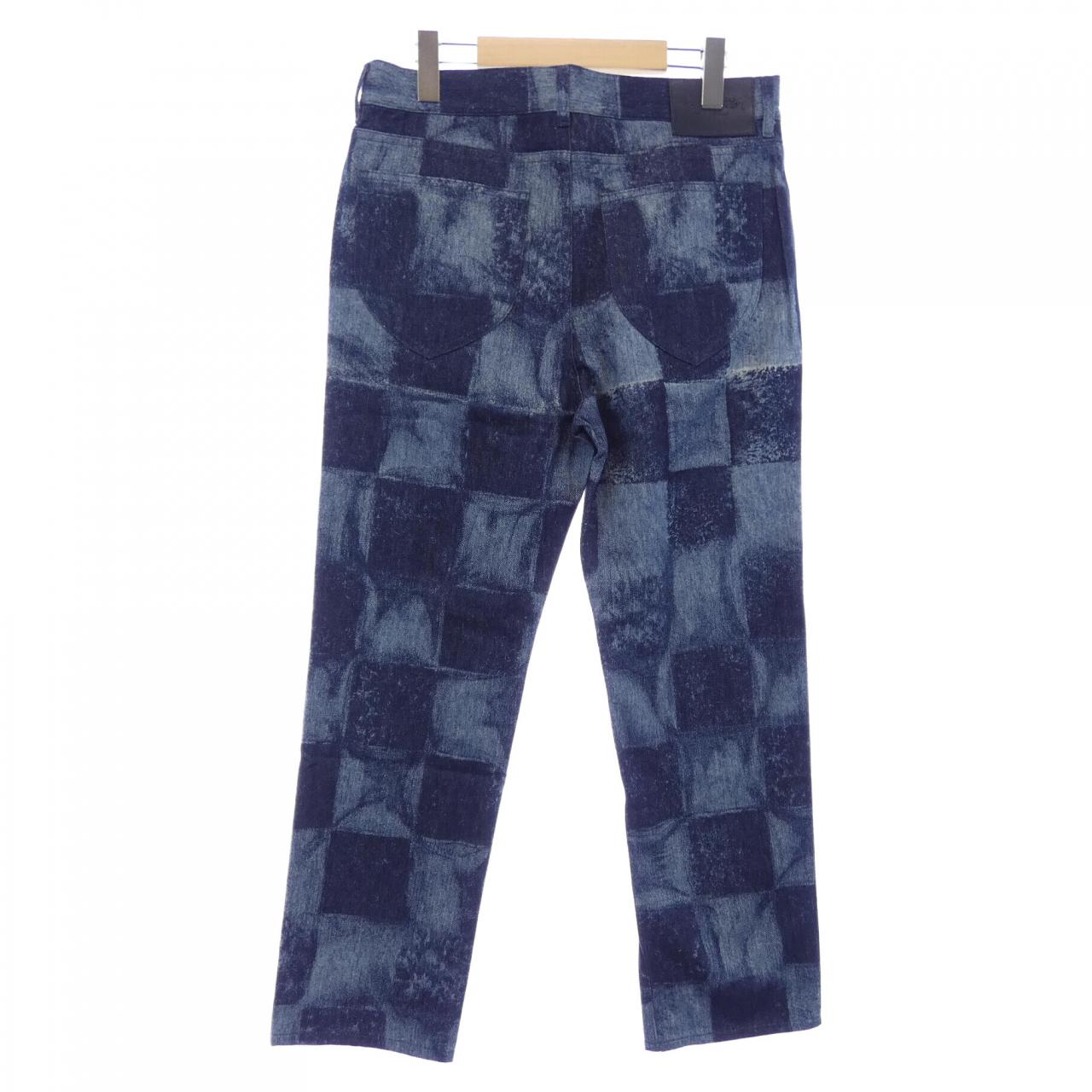 ルイヴィトン LOUIS VUITTON ソルトプリントデニムパンツ HLD03WDR0 ジーンズ