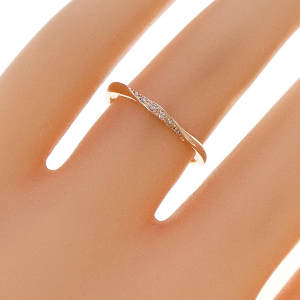 K10PG ダイヤモンド リング 0.03CT