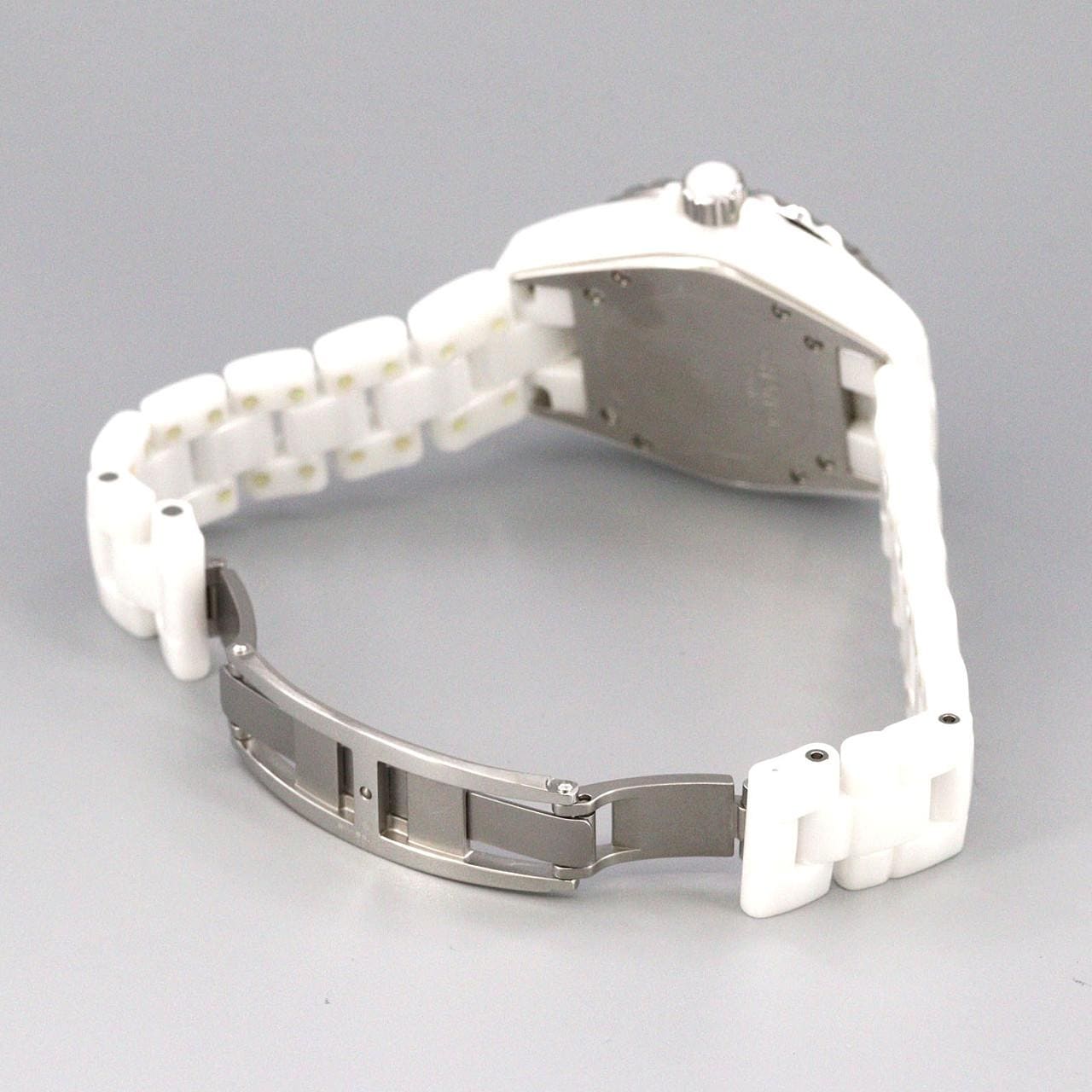 シャネル J12 33mmセラミック･12P H1628 セラミック クォーツ