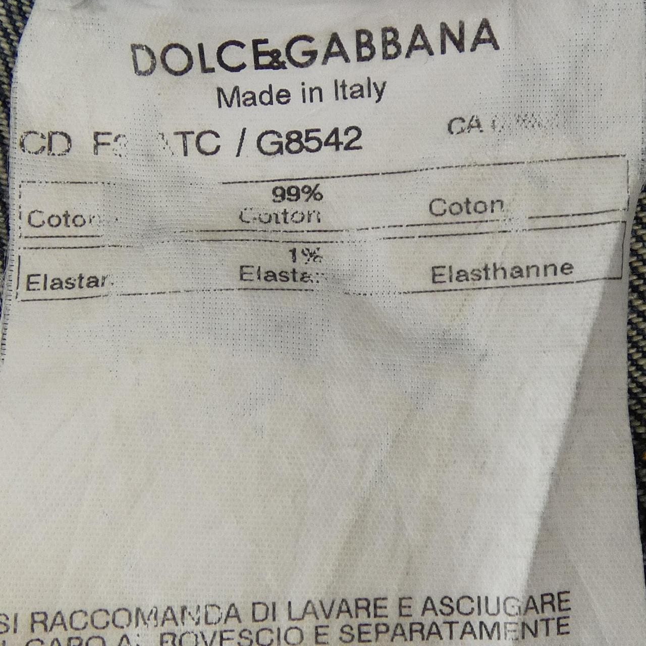 ドルチェアンドガッバーナ DOLCE&GABBANA ジーンズ