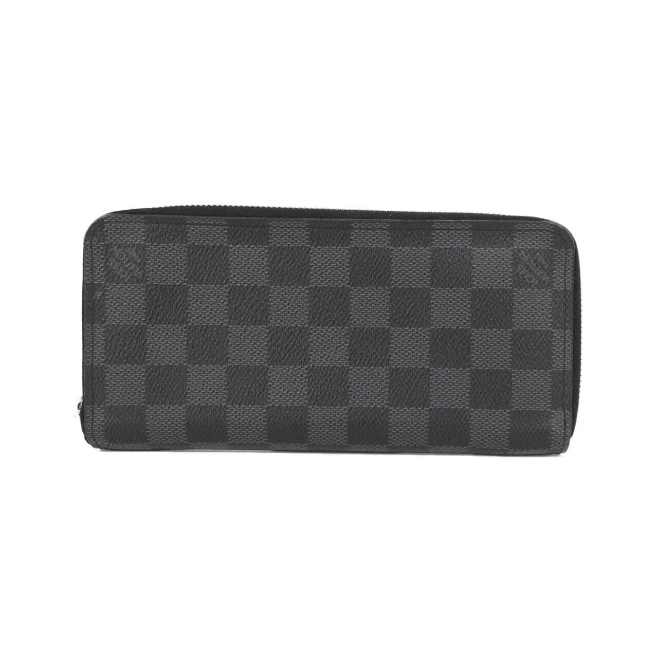 ルイヴィトン ダミエ グラフィット ジッピー ウォレット ヴェルティカル N63095 財布