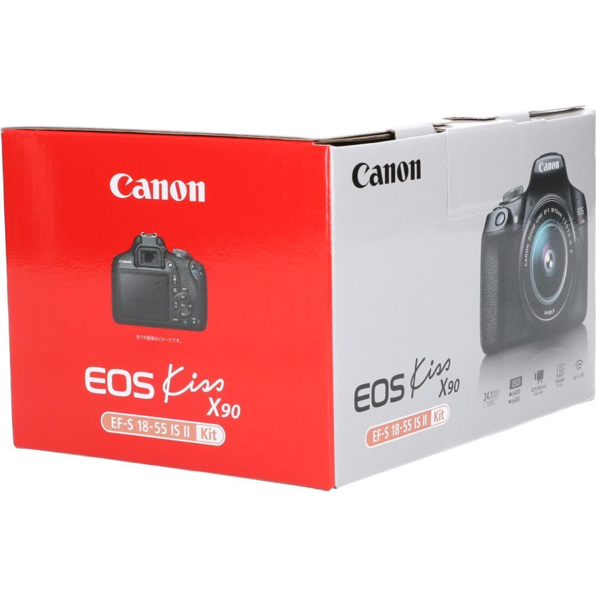 [未使用品] CANON EOS KISS X90 18-55ISⅡKIT